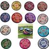 Round Chinese Embroidery Insulation Pad Cloth Teacup Placemats Durable Table Mats  Dishes