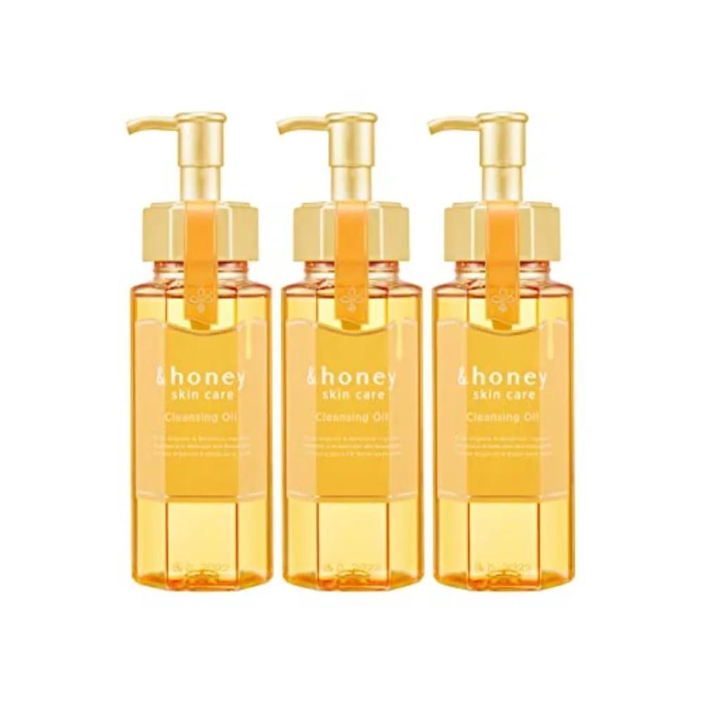 &honey Cleansing Oil 180ml 3-Piece Set