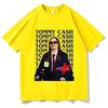 New In Eurovision 2025 Tommy Cash T Shirt Unisex Unisex Oversized Trend Short Sleeve Tshirt Unisex 100 Cotton Tops Streetwear Tops