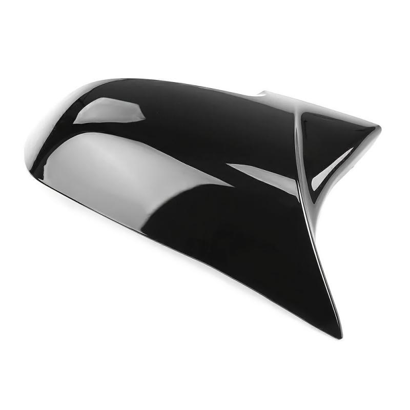 2pcsSuitable for Bmw1234DepartmentX1/F30Replaceable material versionABSHorn-style BMW rearview mirror Glossy black version