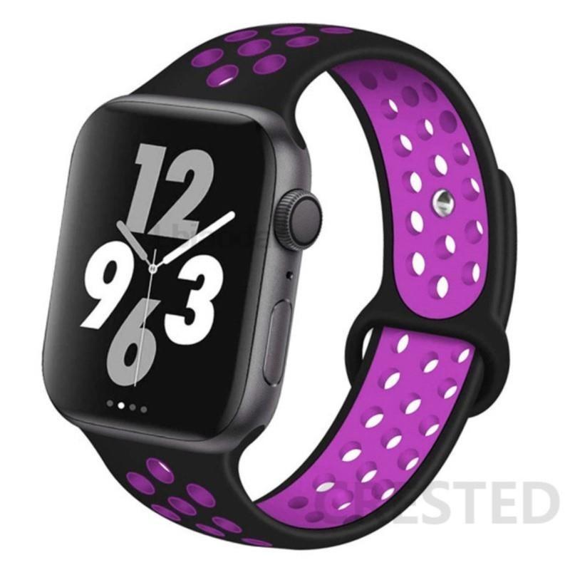 Silicone band For Apple Watch 11 strap 44mm 40mm 45mm 41mm 42mm 46mm correa bracelet iWatch Series 10 8 SE 3 6 7 9 Ultra 2 49mm