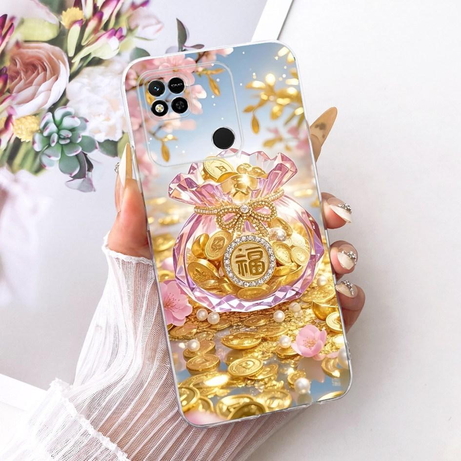 For Xiaomi Redmi 10A Case Cool Cartoon Dragon Lion Wolf Cover Soft Silicon Clear Bumper For Xiaomi Redmi 10A Sport Redmi10a Capa