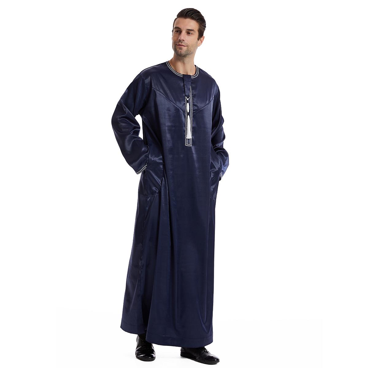 

Men s Hot-Selling Robe, TH833 Double Extra Large темно-синього кольору