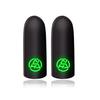2Pcs Gaming Finger Covers Luminous Sensitive High Elasticity Sweat-proof Non-slip Touch Screen 0.3mm Ultra-thin Mobile Gaming Thumb Gloves Sleeves