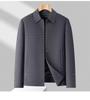 Autumn and Winter Wool Coat Lapel  Version Take-off Down Liner Double-sided Woolen Business Jacket