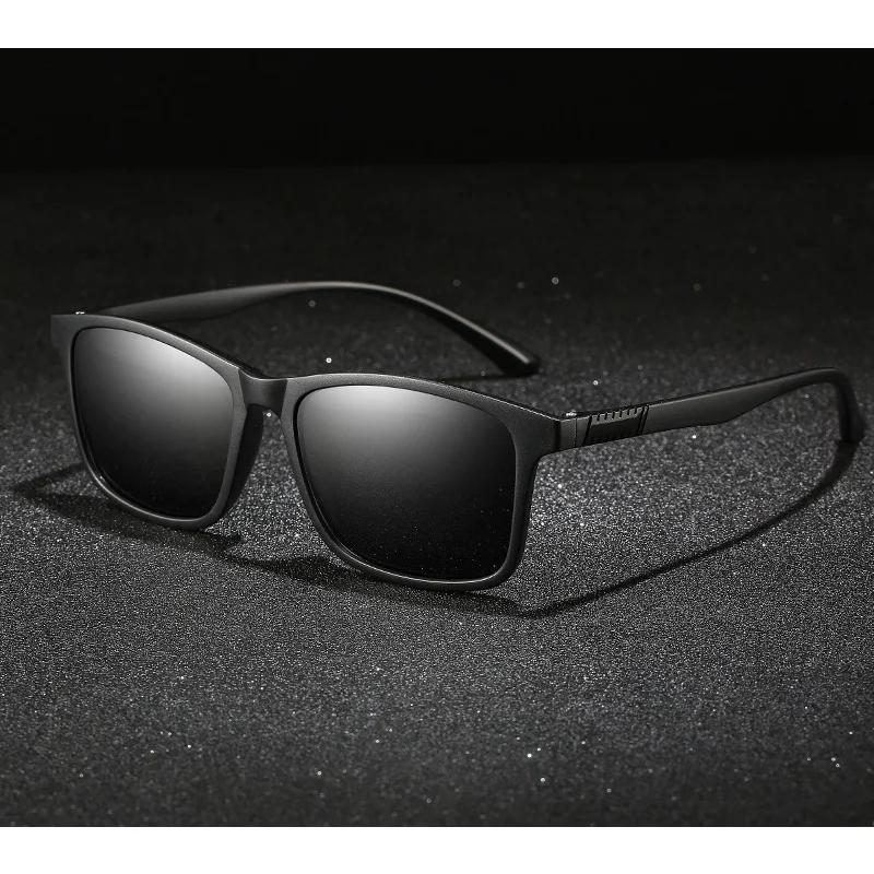 

Classic Men High Quality Square Polarized Sunglasses Male Vintage Driving Fashion Light Weight TR90 Glasses UV400 Oculos De Sol