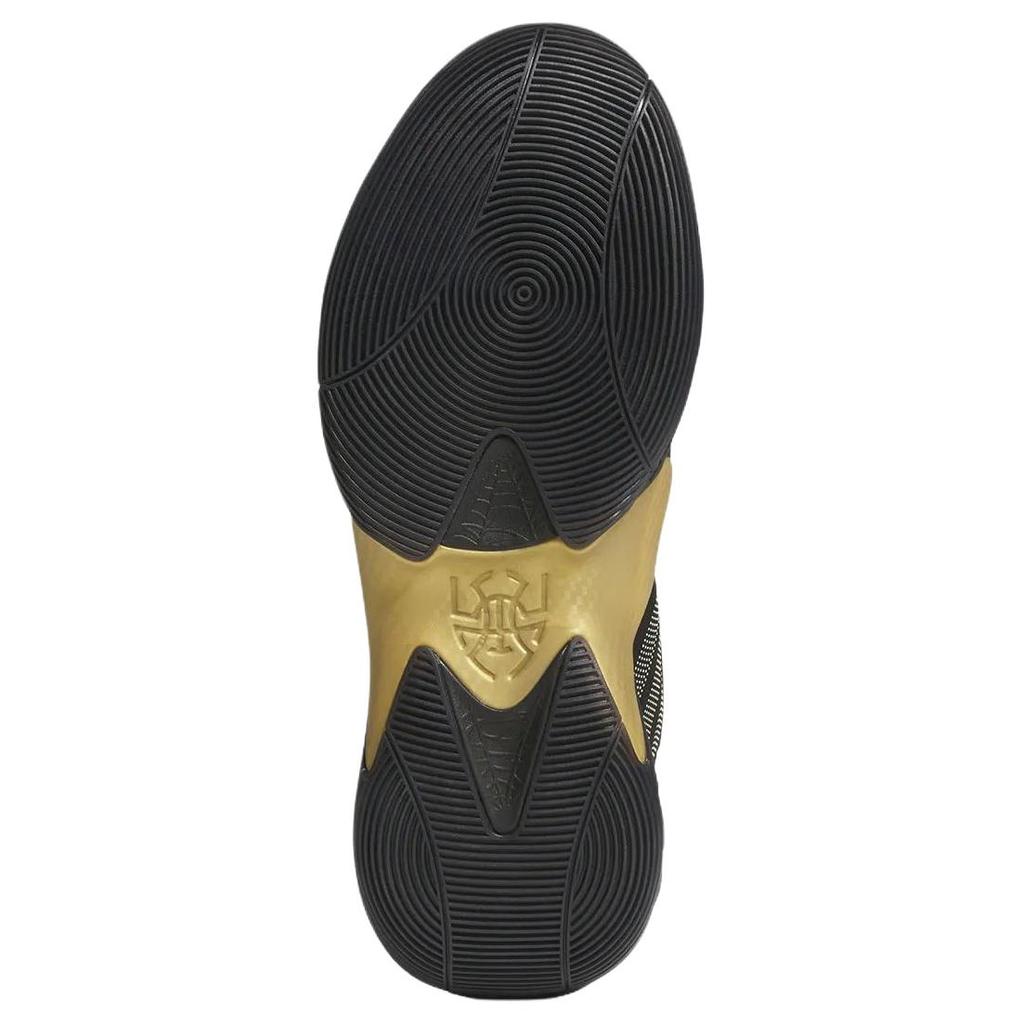 adidas DON Issue 7 Basketball Shoes Men's Black Gold JQ9435