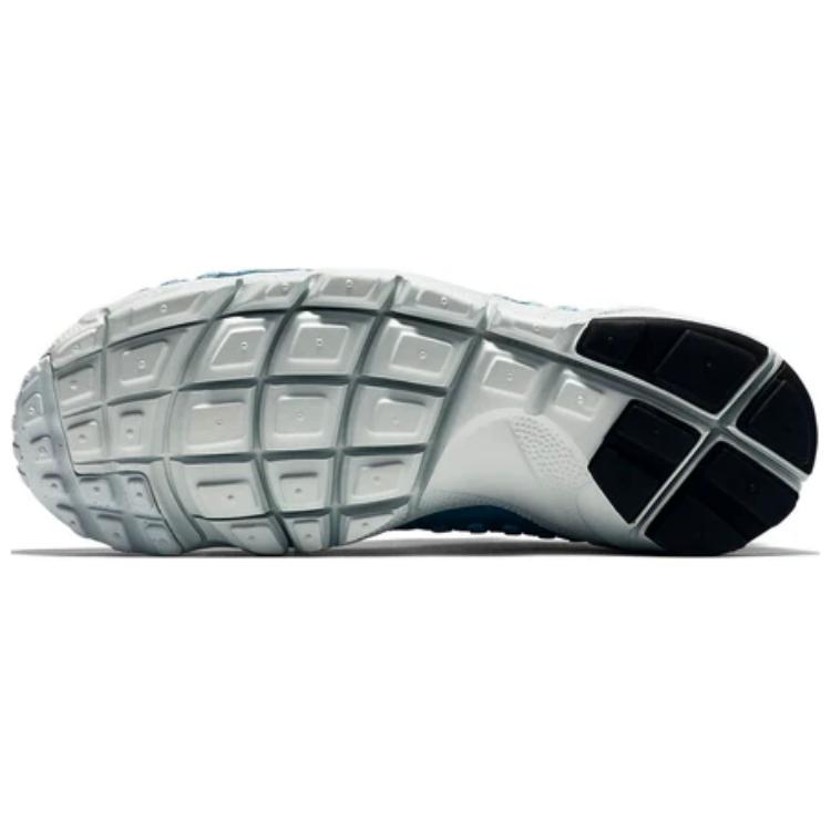 Nike Air Footscape Woven Smoky Blue Men Sneakers University-Blue-White 875797-002