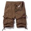 Men Loose Cargo Shorts Summer Men Fashion Casual Shorts Mens Military Cotton Cargo Pants Male Tactical Army Green Shorts