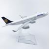 20Cm Static Simulation Alloy Aircraft Lufthansa A380 Airlines Plane Models With Landing Gear Kids Gifts Collection Aircraft Toy