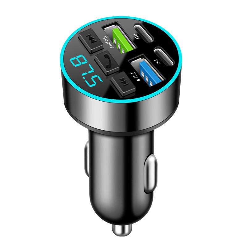 Multi-Function Car Bluetooth Receiver & MP3 Player with Lossless Sound and Fast Charging