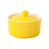 Miniature Covered Porcelain Ramekin Oven Safe Pottery Bowl For Daily Cooking And Meal Preparation