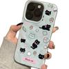 Cute Black Cat Applies To Apple iPhone17 Pro Mobile Phone Case 15/16 Meteorite 13 Folds 12 Three-dimensional Patterns 14 Women