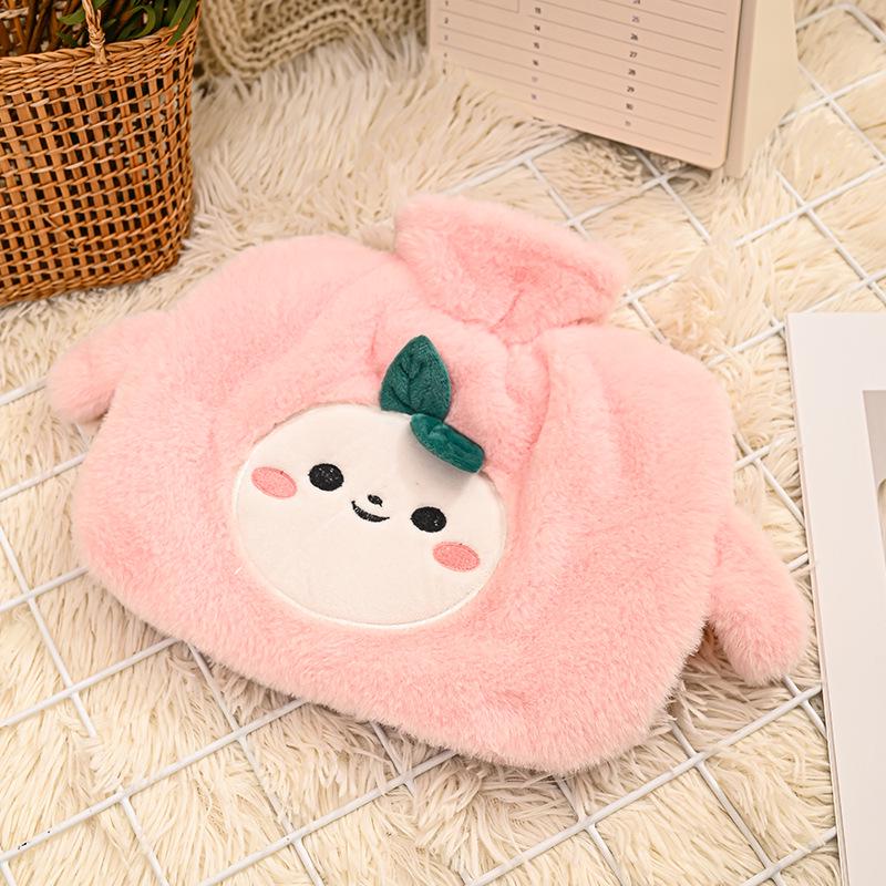 

Winter Cartoon Hot Water Bottle with Washable Plush Hand Warmer Cover for Girls
