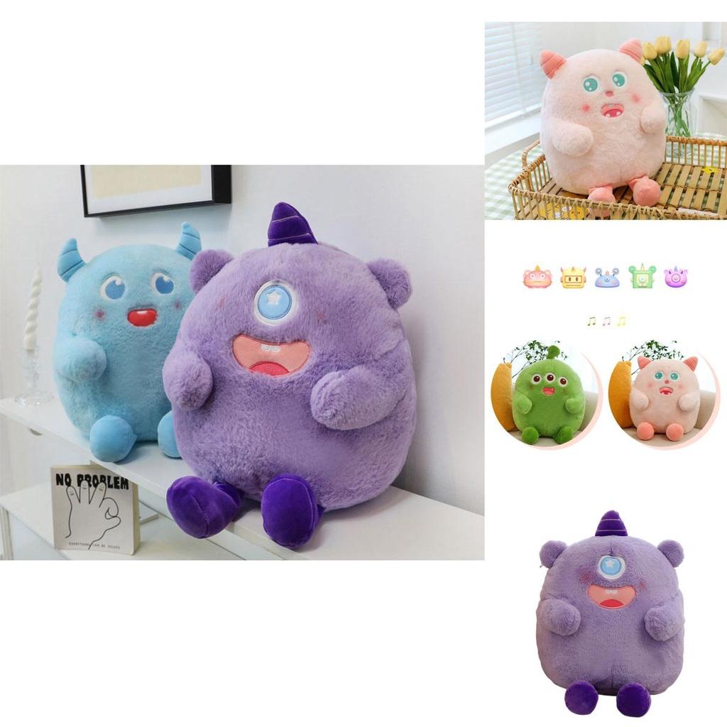 Cute Monster Plush Toy Pillow Soft And Fluffy Office Chair Cushion Gift Wholesale