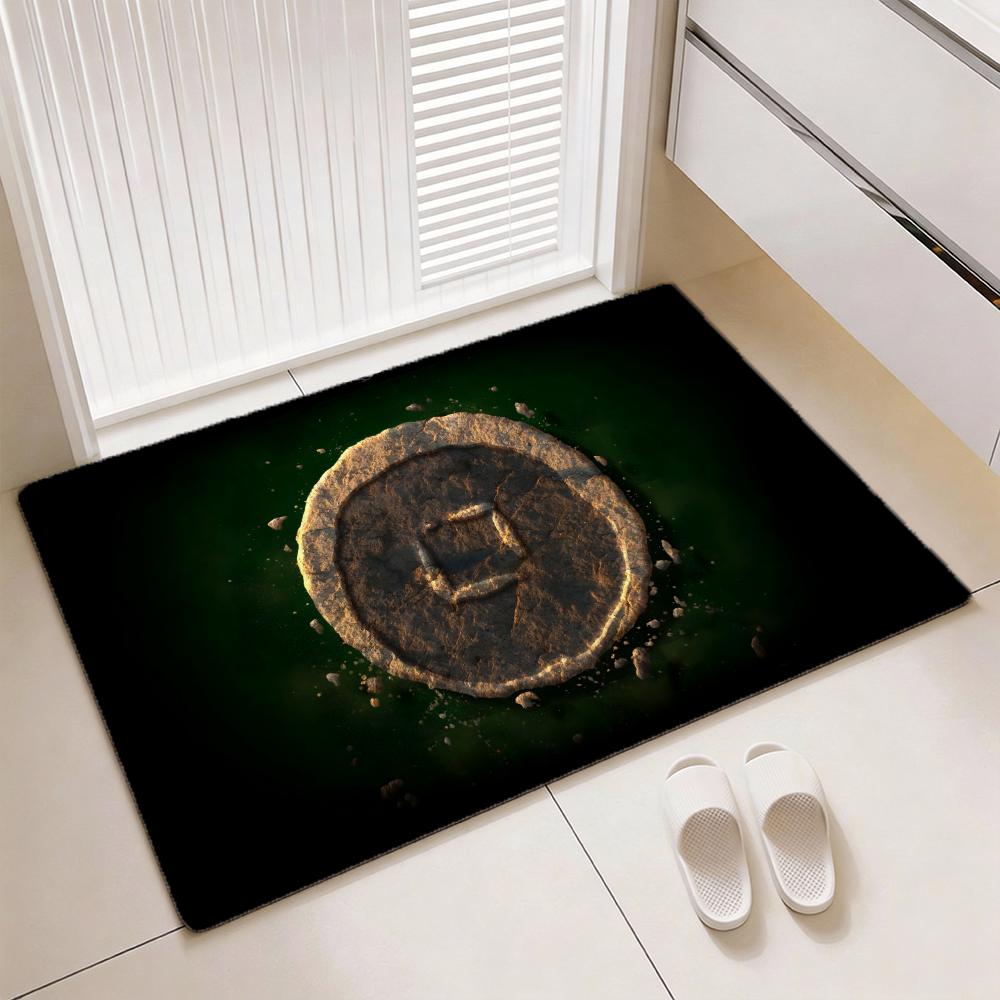 Avatar The Last Airbender Floor Mat Soft Thickened Flannel Door Mat Non-Slip Living Room Rug Home Decor