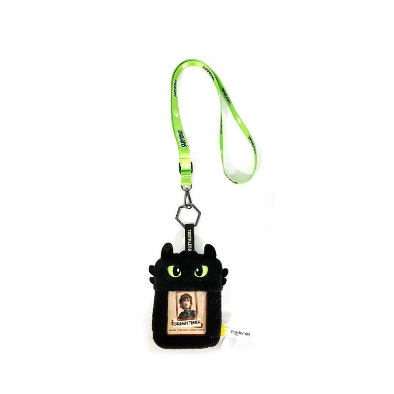 Universal Studios "How to Train Your Dragon" Toothless Plush Keychain - Night Fury Toy Ornament Pillow