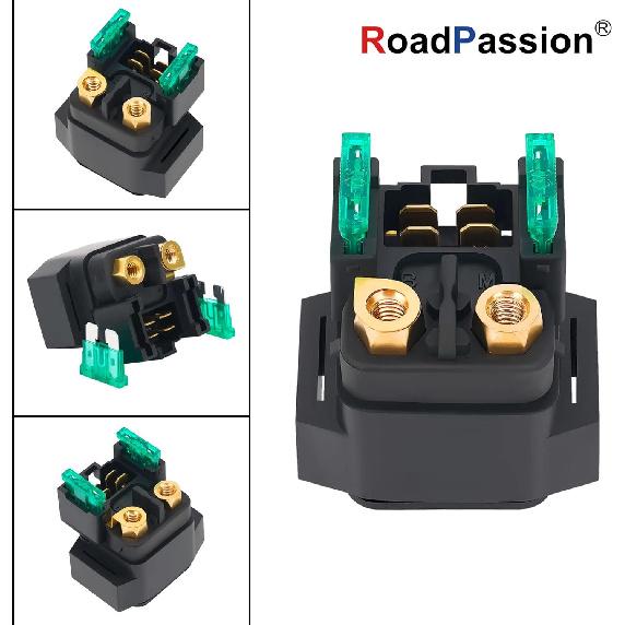 Road Passion Starter Solenoid Relay Replacement for Yamaha YFM350FWA Grizzly 350 4WD 07-16/ YFM350FWA Grizzly 350 4WD Hunter 07-14,4SV-81940-00-00