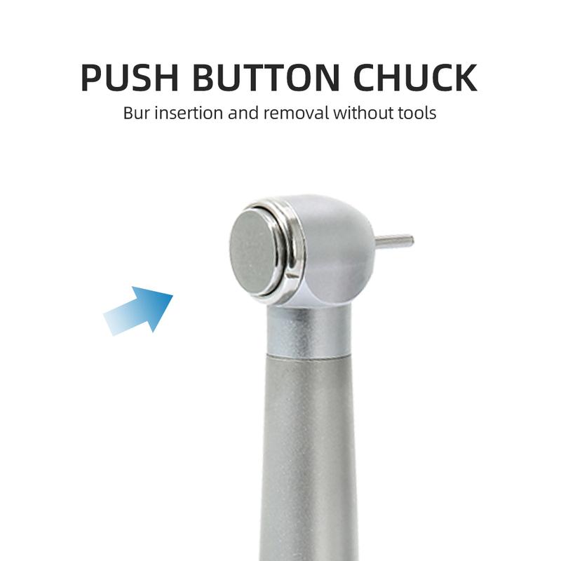 JD008A1-SP JOY DENTAL High Speed Handpiece E-generator LED Light Ceramic Bearing Push Button 4 Water Spray 2/4 Holes Optional