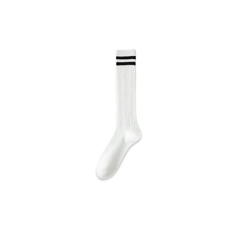 Female Spring and Autumn Fashion New Preppy Style Long Tube Pile Socks