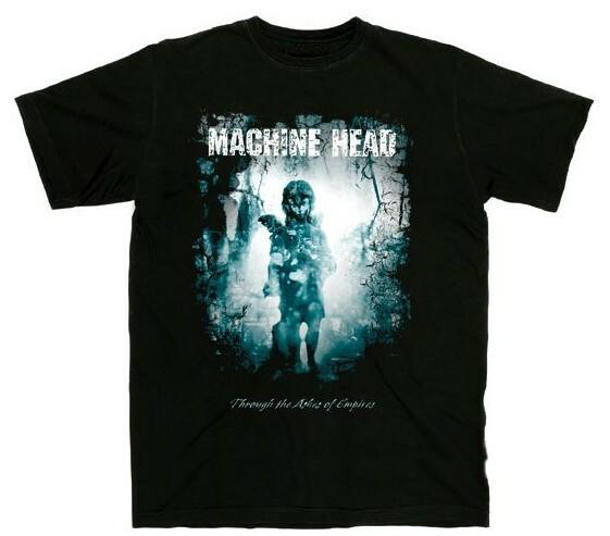 MACHINE HEAD cd cvr THROUGH THE ASHES OF EMPIRES Official SHIRT XL New burning Unisex T-Shirt