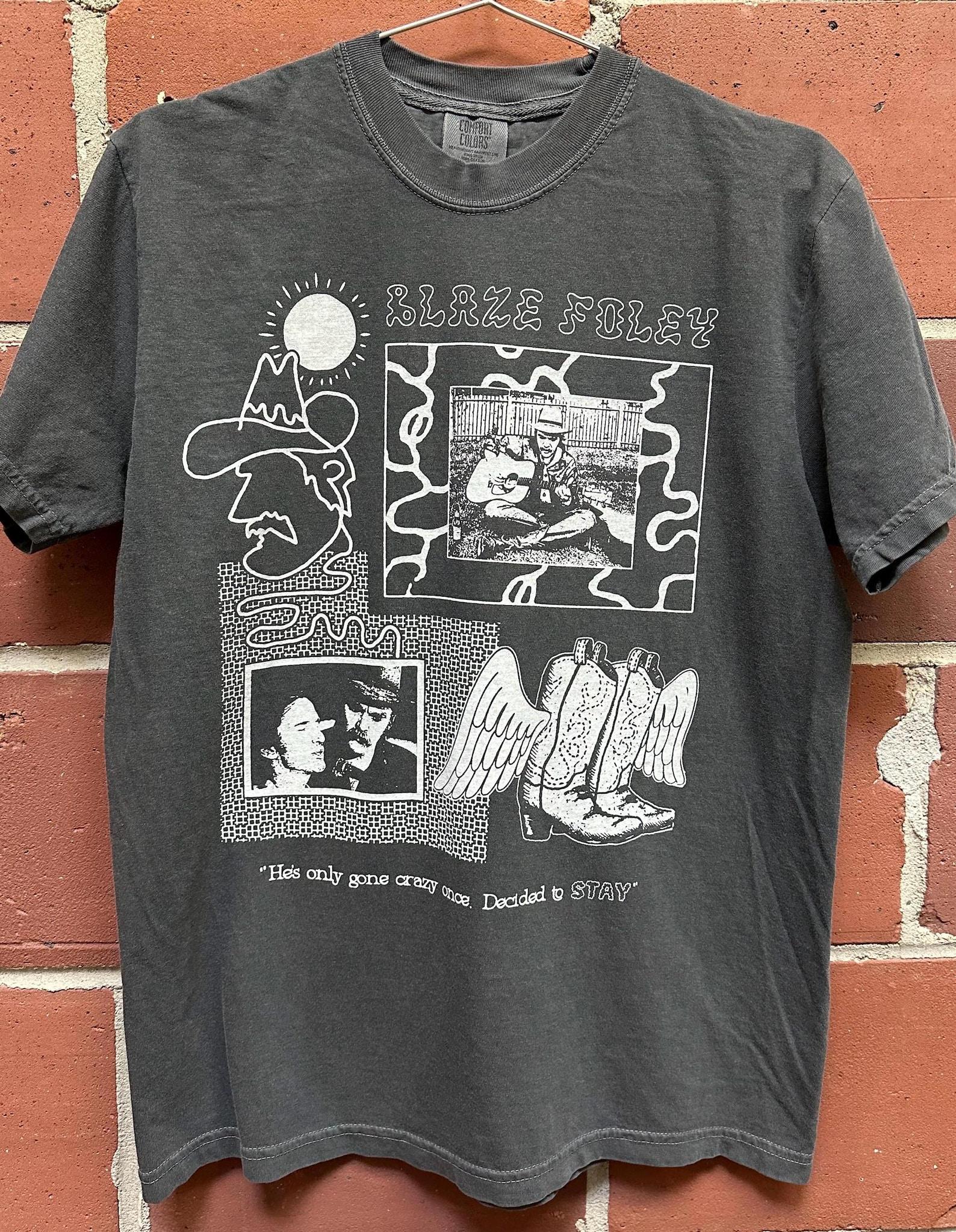 Blaze Foley fan art t-shirt 2XL