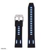 STAPELP Silikon-Uhrenarmband Hohe Dichte 20mm 22mm Gummi Zweifarbig Sport Wasserdicht Zweifarbiges Silikon-Uhrenarmband