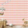 Harlequin Diamonds Wallpaper Coral for Living Room and Bedroom 50x1000