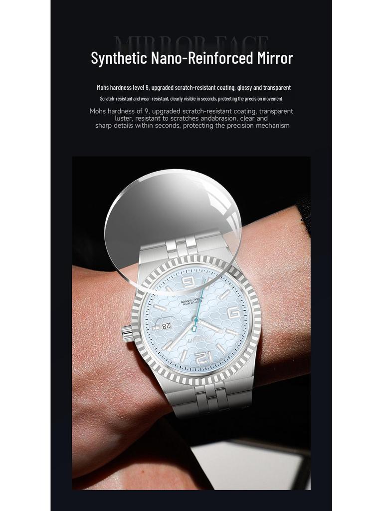 Luxury Men's Waterproof Quartz Watch with Calendar - Land Rover Style