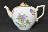 Herend VBO/Victoria Bouquet Teapot Made in Hungary Handpainted Vintage Rare
