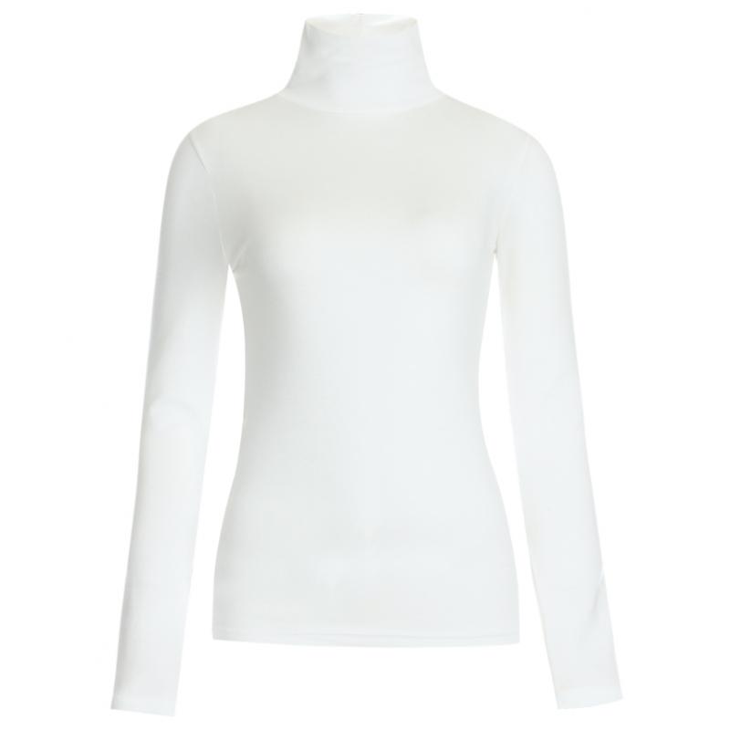 Shop   Women Basic Slim FiT Solid Inner TurTleneck T shirT Rnf Wsh 1236 Pink