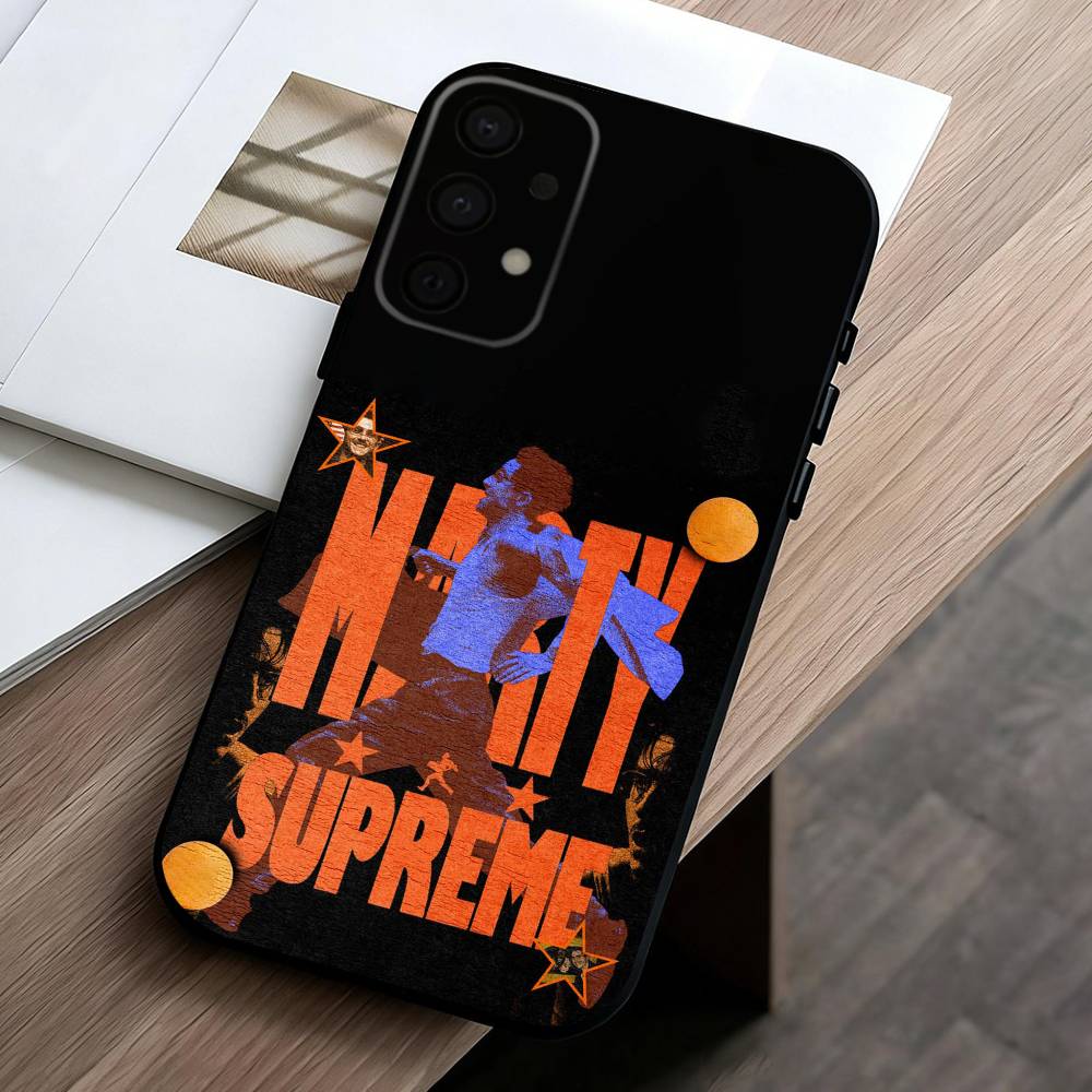 Sports Movies M-Marty-Y S-Supreme-E Phone Case For Samsung Galaxy A73,A72,A71,A70,A53,A52,A51,Others Soft Black Shell