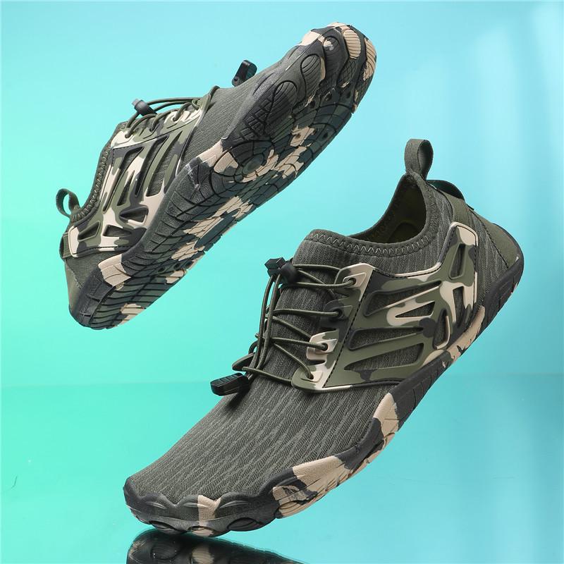 Wassersportschuhe Schnelltrocknende Aqua-Schuhe zum Schwimmen Surfen Herren Damen Barfuß Strandwatschuhe Leichte Atmungsaktive Watschuhe