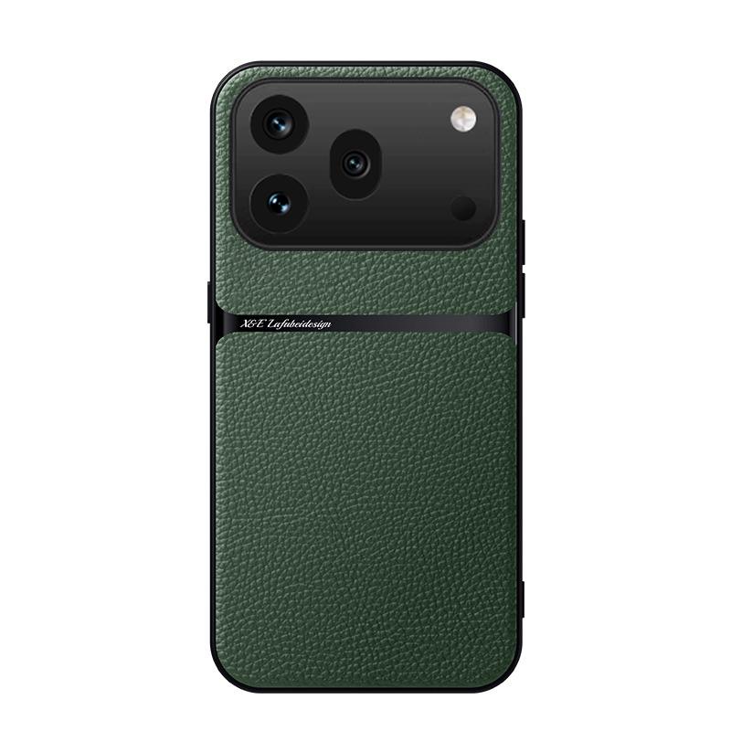 Phone Case For Honor 600 Pro Back Silicone Frame Shockproof Car Magnetic Holder Leather Fine Lines Anti-drop Back Cover For Honor 600 Pro Cover Cases