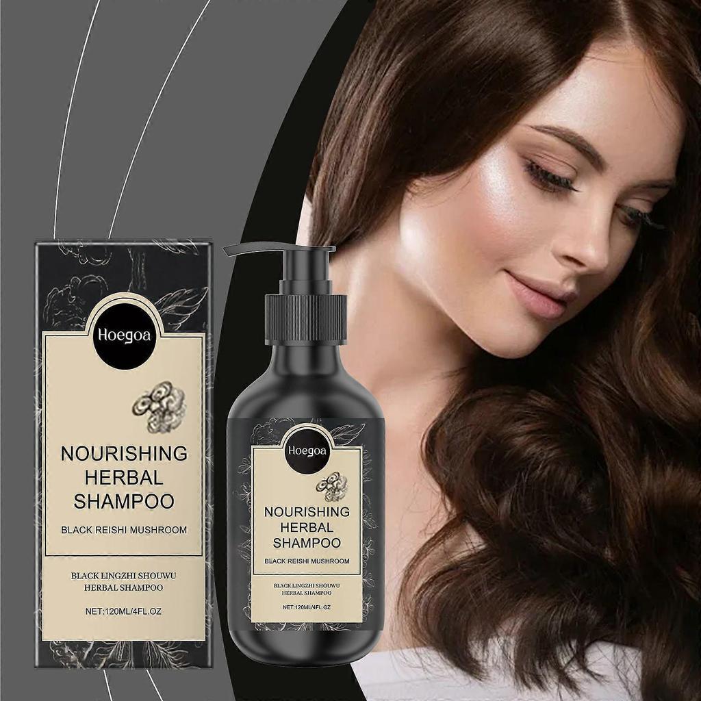 Herbal Nourishing Shampoo, Cleans And Moisturizes Scalp Care Strengthens Hair, Softens And Lustrous Shampoo