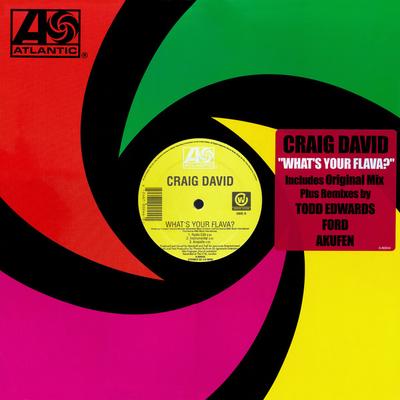 12inch Record CRAIG DAVID - What's Your Flava? 080044 Atlantic 2002 US Dance & Electronica Used