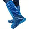 Disposable Shoe Cover, Waterproof, Anti Slip,rainy Day,thick Middle Tube Plastic Foot Cover, Outdoor Drifting Student Shoe Cover