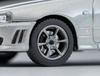 TOMYTEC Tomica Limited Vintage Neo 1/64 Scale LV-N353a Nissan Skyline 2-Door Sports Coupe 25GT TURBO with Optional Parts, Silver, 2000 Model, Finished