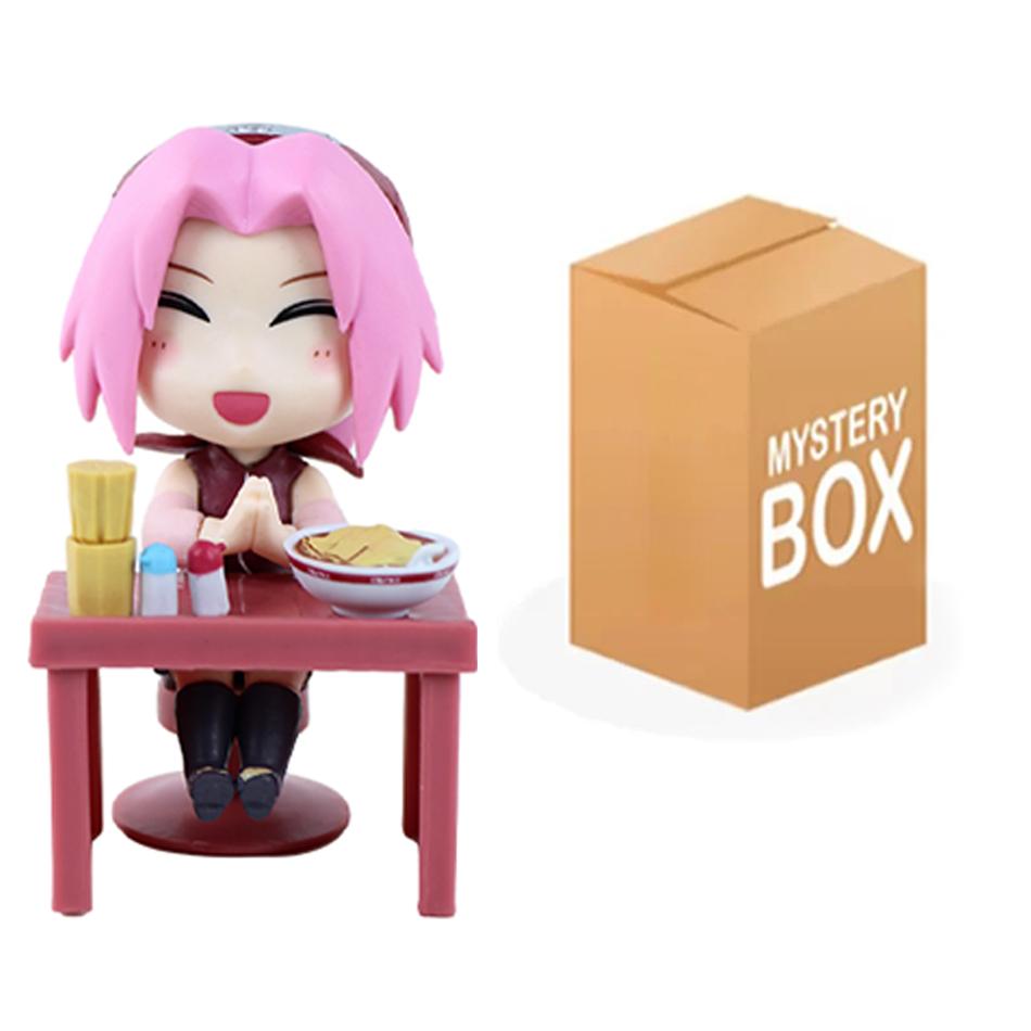 In Stock Premium Naruto Shippuden Ramen Theme Random Blind Box Figures Model Toys Ornaments Festival Gifts