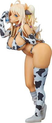 Lechery Tegneserie Uvirkelig Storbrystet Cowgirl Megu Ushio illustreret af Chie Masami Skala PVC Malet Komplet Figur 1/6