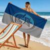 Asciugamano da Spiaggia Stampato FC Hansa Rostock, Asciugamano Grande Morbido Asciugatura Rapida per Spiaggia Campeggio Nuoto
