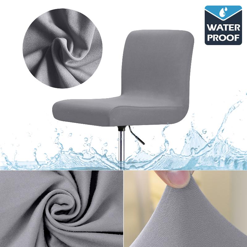 Waterproof Fabric Bar Chair Cover Stretch Short Back Chair Covers Washable Cheap Spandex Covers Chair For Home Hotel Banquet