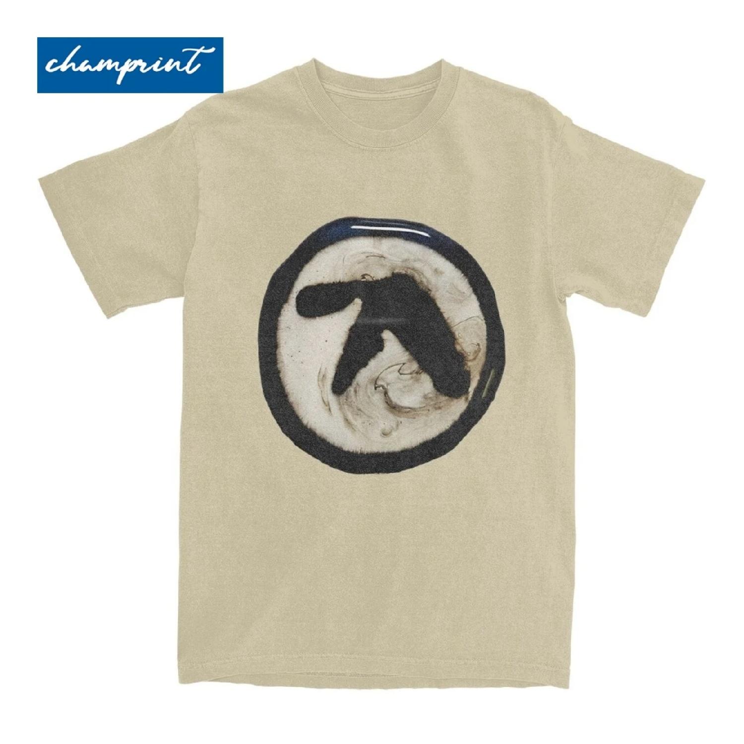 

Men Women s Aphex Twin Music T Shirt Cotton Clothing Vintage Short Sleeve Round Collar Tee Shirt Party T-Shirt S чёрный