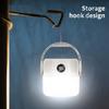 Led Solar Light Bulb Usb Rechargeable Camping Light Portable Outdoor Searchlight Multiduty Hanging Lamp With Flashlight 1Pc