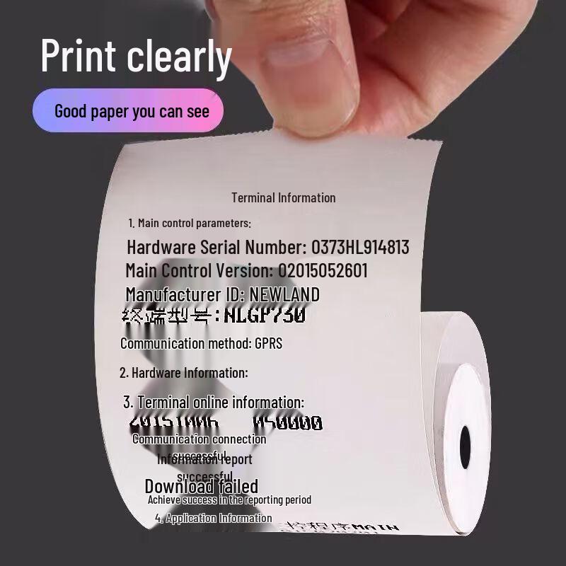 57x30mm Thermal Receipt Paper Rolls