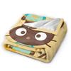 Warm Soft Blanket Child Picnic Cute Chococats Throw Blanket Black Cat Flannel Bedspread For Couch Chair Fashion Sofa Bed Cover