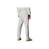 Adidas Originals Striped Mid-Rise Drawstring Slim Fit Retro Sport Spliced Knitted Pants Men Pants Off-White JF0594