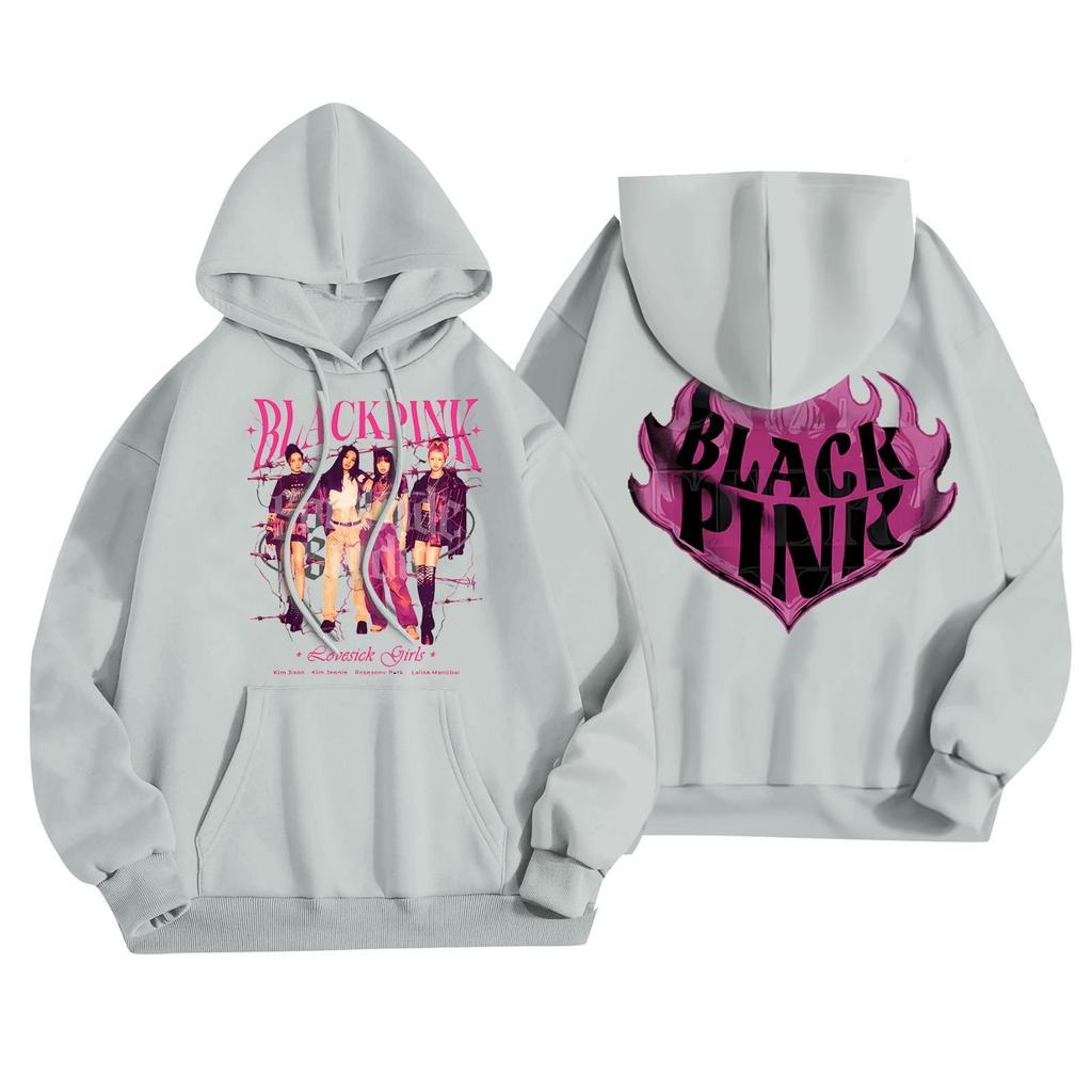 Women's Fashionable Casual Hooded Long Sleeved Printed Sweatshirt