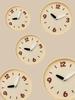 Nordic Silent Contrast Color Wall Clock - Stylish and Modern Design