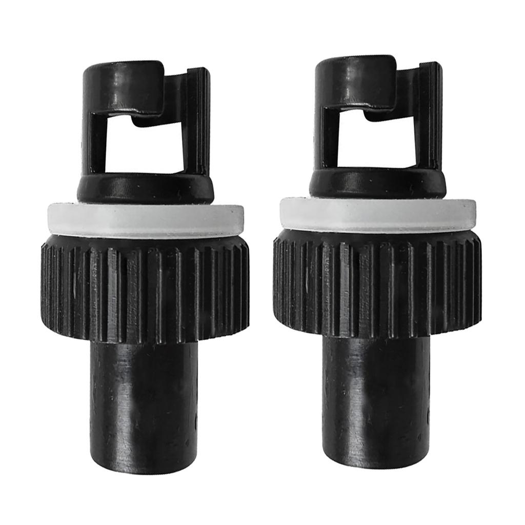 2Pcs Foot Pump Canoes Boat Foot Pump Hose Adapter Connector Inflatable Kayak Dinghy Air Valve Adapter Air Valve Adapter